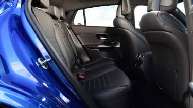 Mercedes GLC Coupe UK rear seats