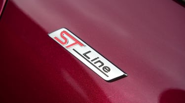 Facelifted Ford Fiesta ST-Line badge