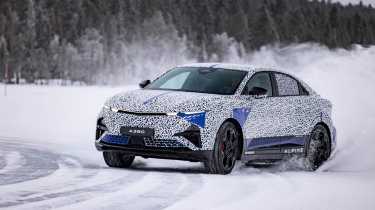 Alpine A390 prototype front drift