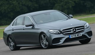 Mercedes E-Class AMG Line front driving