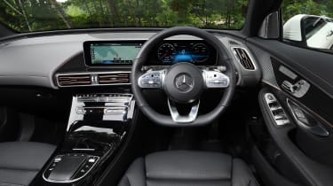 Mercedes EQC SUV interior
