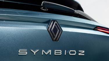 Renault Symbioz rear badge