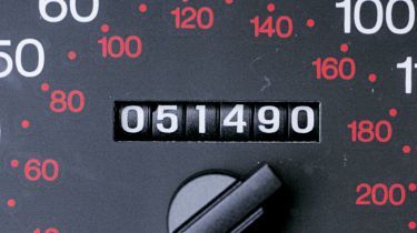 Old car clearance odometer