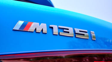 BMW M135i badge