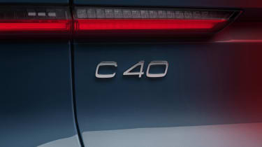 2021 Volvo C40 Recharge - rear badging 