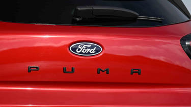 Ford Puma ST facelift boot badge