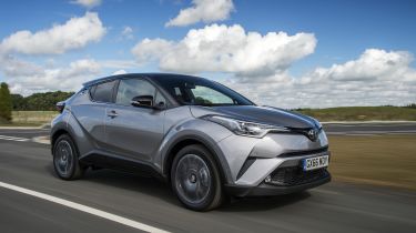 The Toyota C-HR is a mid-sized SUV that rivals models such as Nissan Qashqai, Renault Kadjar and Peugeot 2008