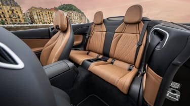 Mercedes CLE Cabriolet rear seats