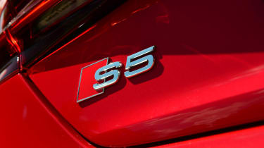 Audi S5 Sportback rear badge
