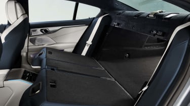 BMW 8 Series Gran Coupe - rear seats folded
