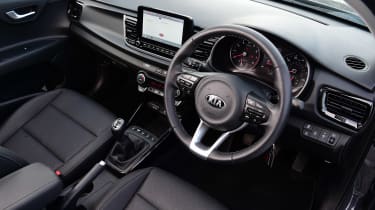 Kia Rio hatchback steering wheel