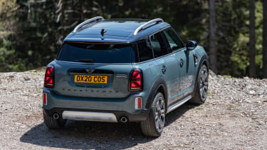 Facelifted 2020 MINI Countryman Cooper S - static rear 3/4 