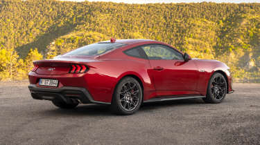 Ford Mustang rear quarter static