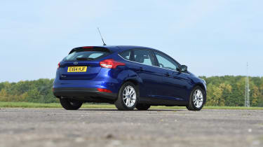 2015 Ford Focus hatchback - rear view