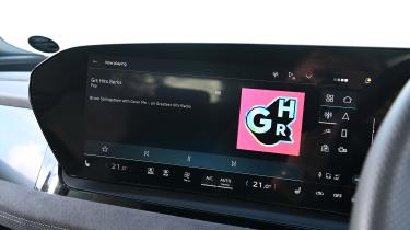 Audi Q6 e-tron infotainment