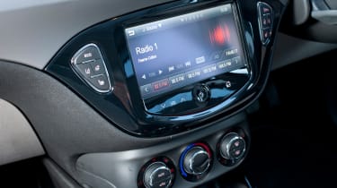 The infotainment system is standard on all but Sting and Sting R models