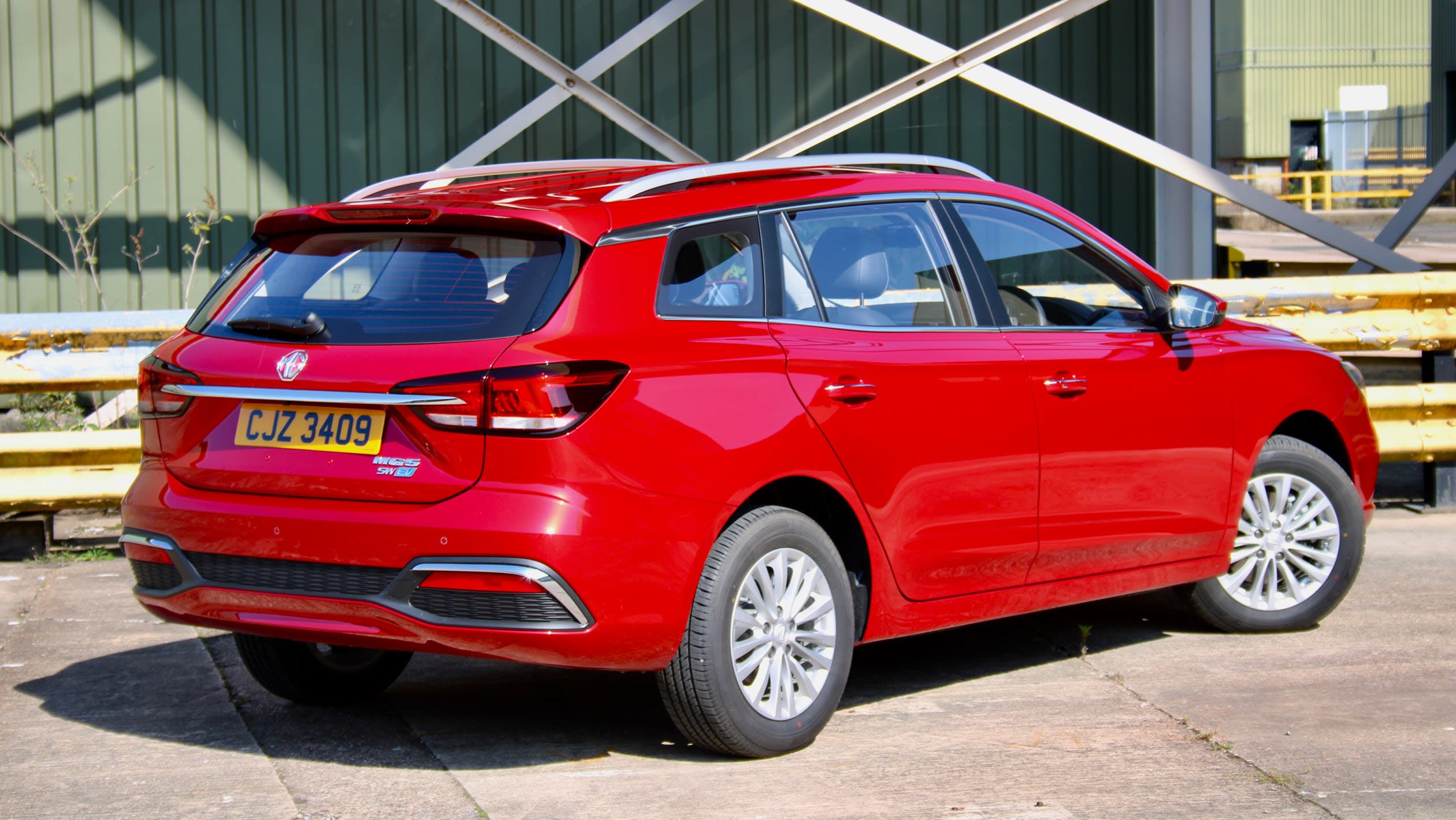 2020 MG 5 EV estate on sale for £24,495 Carbuyer