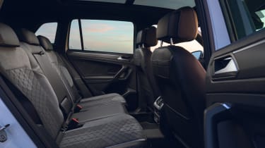 VW Tiguan eHybrid rear seats