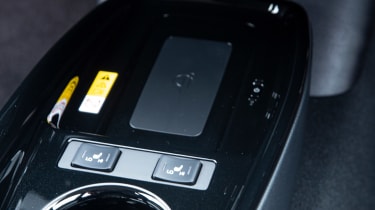 Toyota Prius Plug-in Hybrid hatchback wireless smartphone charging pad