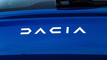 Dacia Sandero hatchback rear badge