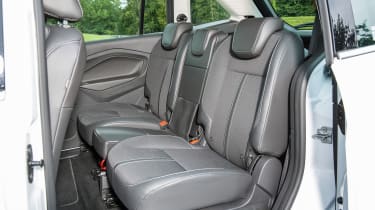 One of the Grand C-MAX&#039;s best features is its sliding rear doors, giving great access to the back seats