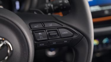 Toyota Aygo X steering wheel