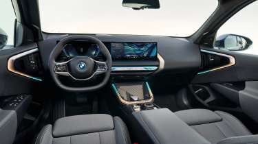 2024 BMW X3 front interior