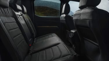 Volkswagen Amarok pickup rear seats