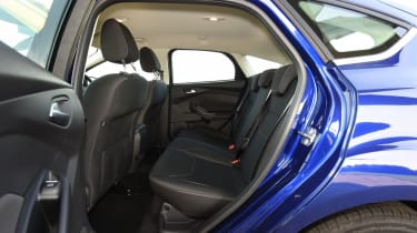 2015 Ford Focus hatchback rear seats