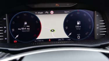 Skoda Fabia driver&#039;s display