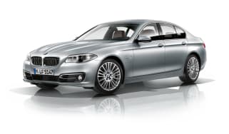 BMW 5 Series 2013 saloon front quarter