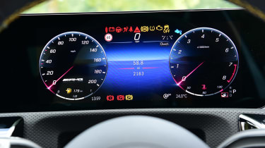 Mercedes-AMG A 45 S instrument display