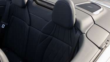 Mercedes CLE Cabriolet overhead rear seats