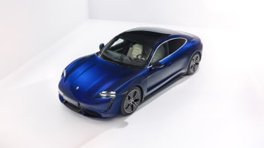 2020 Porsche Taycan - front 3/4 angled view