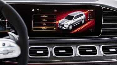 Mercedes-AMG GLS 63 infotainment screen