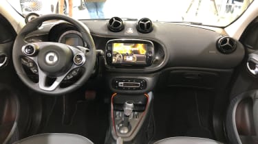 Smart EQ ForTwo interior