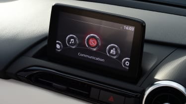 Mazda MX-5 roadster infotainment