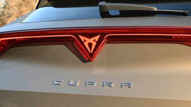 Cupra Formentor facelift UK rear badge