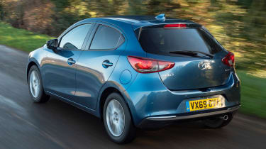 Mazda2 driving - rear end