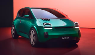 New Renault Twingo static front quarter view