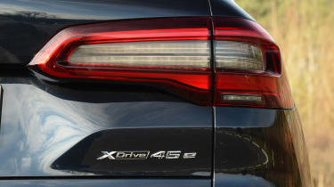 BMW X5 xDrive45e SUV rear lights