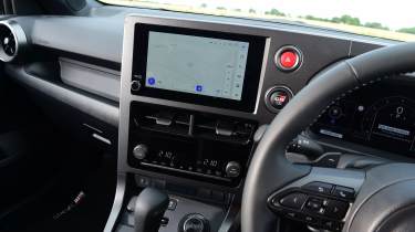 Toyota GR Yaris infotainment