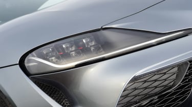 Toyota Supra front headlight
