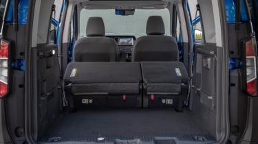 Ford Tourneo Courier seats folded forward