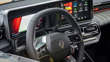 Renault 5 interior detail