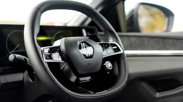 Renault Megane E-Tech SUV steering wheel