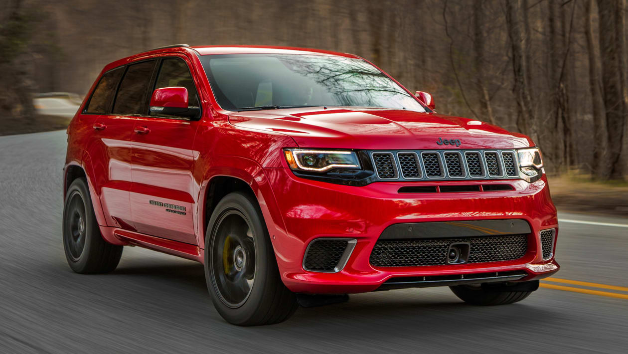 Jeep Grand Cherokee Trackhawk release images Carbuyer