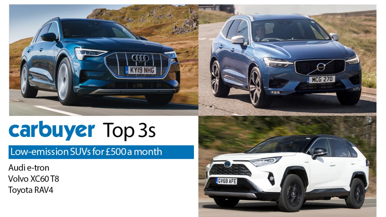 Top 3 low emission SUVs for 500 a month Carbuyer
