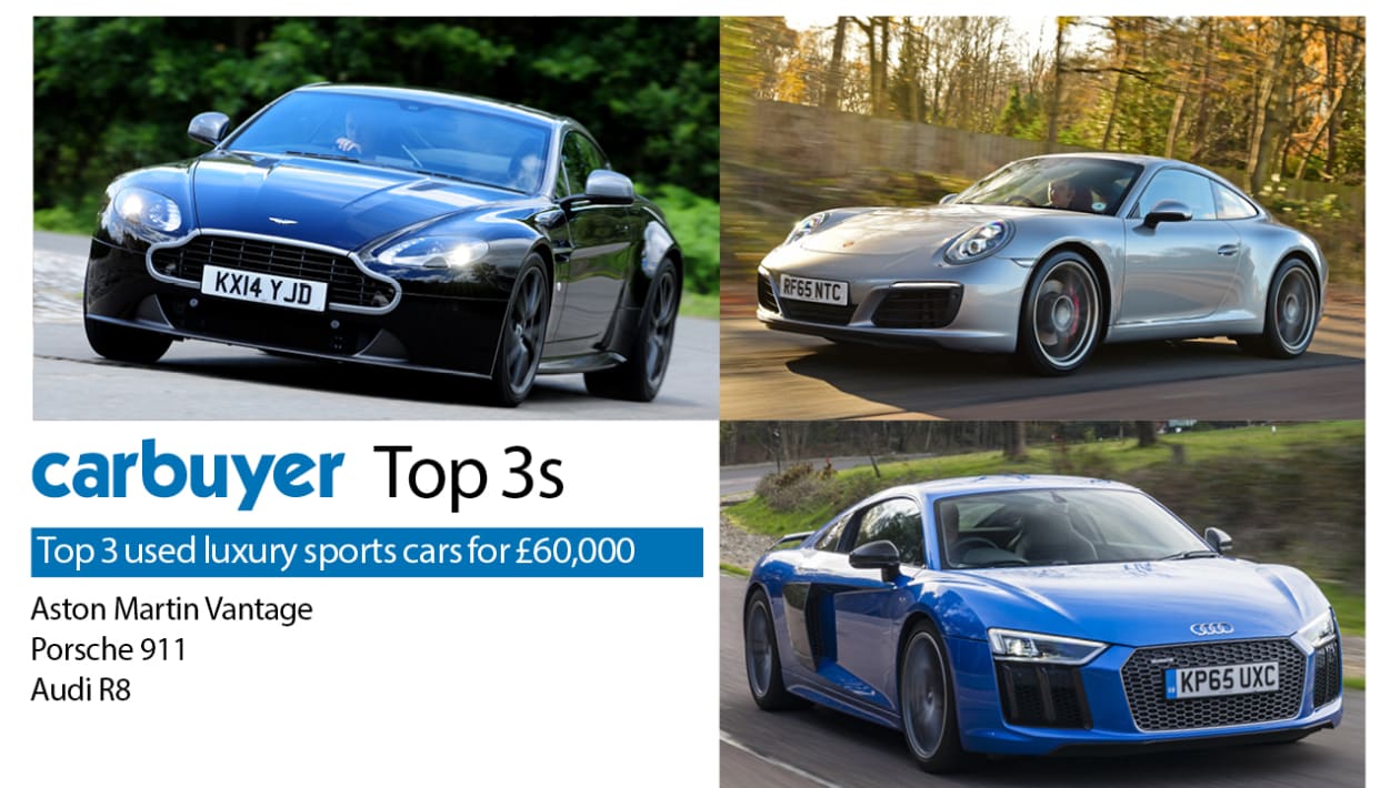 Top 3 used luxury sports cars for £60,000 pictures Carbuyer