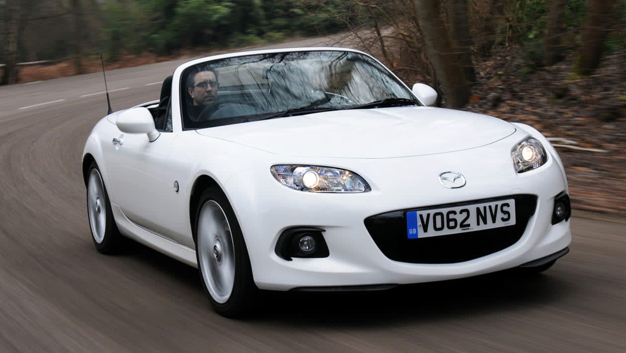 EBBRO「MAZDA ROADSTER 2005　MARBLE WHITE」 EBBRO「MAZDA ROADSTER 2005 MARBLE WHITE」 Ebbro Marble White Mazda
